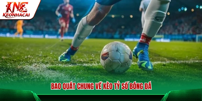 Sơ lược về kèo tỷ số trong cá cược bóng đá